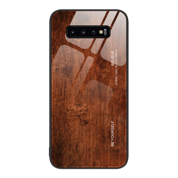 Wood Grain Glass Protective Phone Case, For Samsung Galaxy A12 5G, For Samsung Galaxy A20e, For Samsung Galaxy A52, For Samsung Galaxy A53, For Samsung Galaxy M32, For Samsung Galaxy M52 5G, For Samsung Galaxy S9+, For Samsung Galaxy S10+              ...