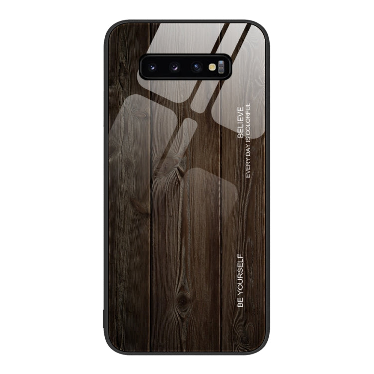 Wood Grain Glass Protective Phone Case, For Samsung Galaxy A12 5G, For Samsung Galaxy A20e, For Samsung Galaxy A52, For Samsung Galaxy A53, For Samsung Galaxy M32, For Samsung Galaxy M52 5G, For Samsung Galaxy S9+, For Samsung Galaxy S10+              ...