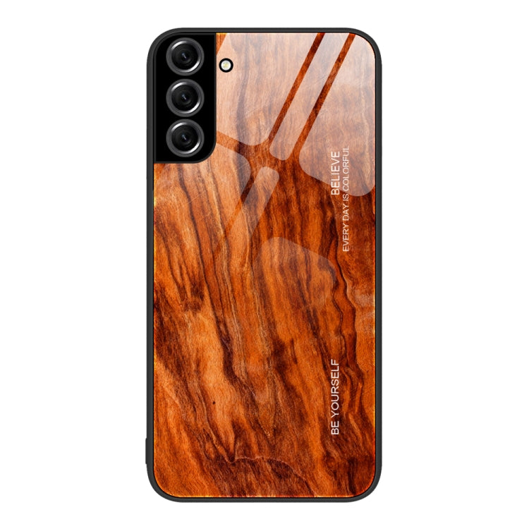 Wood Grain Glass Protective Phone Case, For Samsung Galaxy A12 5G, For Samsung Galaxy A20e, For Samsung Galaxy A52, For Samsung Galaxy A53, For Samsung Galaxy M32, For Samsung Galaxy M52 5G, For Samsung Galaxy S9+, For Samsung Galaxy S10+              ...