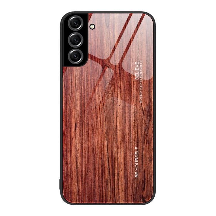 Wood Grain Glass Protective Phone Case, For Samsung Galaxy A12 5G, For Samsung Galaxy A20e, For Samsung Galaxy A52, For Samsung Galaxy A53, For Samsung Galaxy M32, For Samsung Galaxy M52 5G, For Samsung Galaxy S9+, For Samsung Galaxy S10+              ...