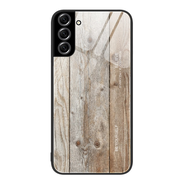 Wood Grain Glass Protective Phone Case, For Samsung Galaxy A12 5G, For Samsung Galaxy A20e, For Samsung Galaxy A52, For Samsung Galaxy A53, For Samsung Galaxy M32, For Samsung Galaxy M52 5G, For Samsung Galaxy S9+, For Samsung Galaxy S10+              ...