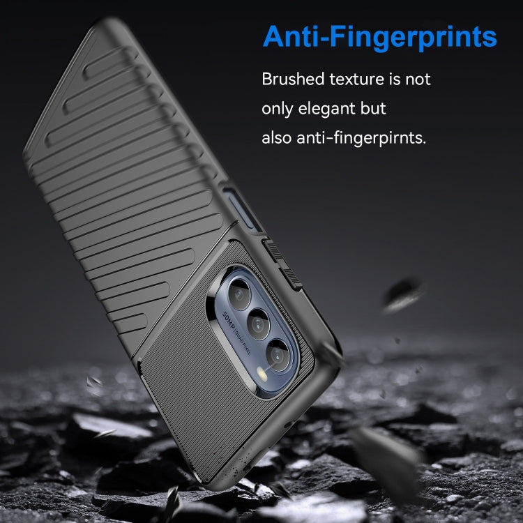 Thunderbolt Shockproof TPU Protective Soft Phone Case, For Motorola Moto G62 5G