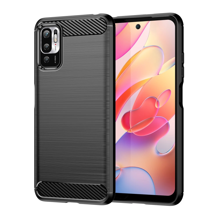 Brushed Texture Carbon Fiber TPU Phone Case, For Xiaomi Poco M3 Pro 5G, For Xiaomi Poco X3 GT, For Xiaomi Poco X4 NFC 5G, For Xiaomi Poco M4 Pro 5G, For Xiaomi Poco F4, For Xiaomi Poco X4 Pro 5G, For Xiaomi Poco M4 Pro, For Xiaomi Poco M4 5G           ...