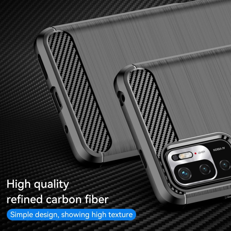 Brushed Texture Carbon Fiber TPU Phone Case, For Xiaomi Poco M3 Pro 5G, For Xiaomi Poco X3 GT, For Xiaomi Poco X4 NFC 5G, For Xiaomi Poco M4 Pro 5G, For Xiaomi Poco F4, For Xiaomi Poco X4 Pro 5G, For Xiaomi Poco M4 Pro, For Xiaomi Poco M4 5G           ...