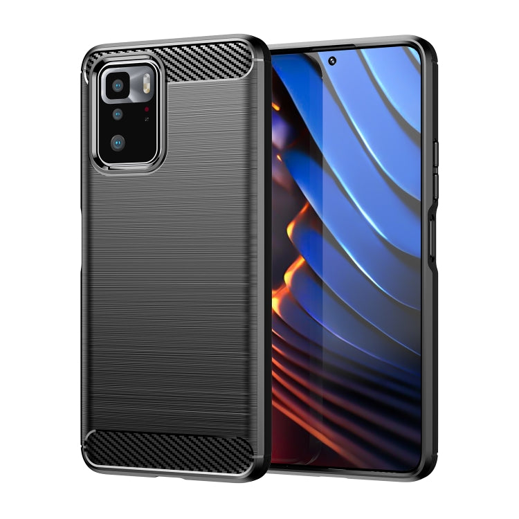 Brushed Texture Carbon Fiber TPU Phone Case, For Xiaomi Poco M3 Pro 5G, For Xiaomi Poco X3 GT, For Xiaomi Poco X4 NFC 5G, For Xiaomi Poco M4 Pro 5G, For Xiaomi Poco F4, For Xiaomi Poco X4 Pro 5G, For Xiaomi Poco M4 Pro, For Xiaomi Poco M4 5G           ...