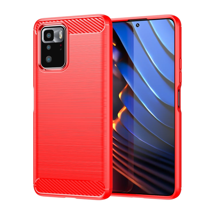 Brushed Texture Carbon Fiber TPU Phone Case, For Xiaomi Poco M3 Pro 5G, For Xiaomi Poco X3 GT, For Xiaomi Poco X4 NFC 5G, For Xiaomi Poco M4 Pro 5G, For Xiaomi Poco F4, For Xiaomi Poco X4 Pro 5G, For Xiaomi Poco M4 Pro, For Xiaomi Poco M4 5G           ...