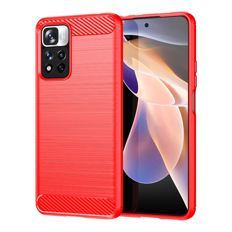 Brushed Texture Carbon Fiber TPU Phone Case, For Xiaomi Poco M3 Pro 5G, For Xiaomi Poco X3 GT, For Xiaomi Poco X4 NFC 5G, For Xiaomi Poco M4 Pro 5G, For Xiaomi Poco F4, For Xiaomi Poco X4 Pro 5G, For Xiaomi Poco M4 Pro, For Xiaomi Poco M4 5G           ...