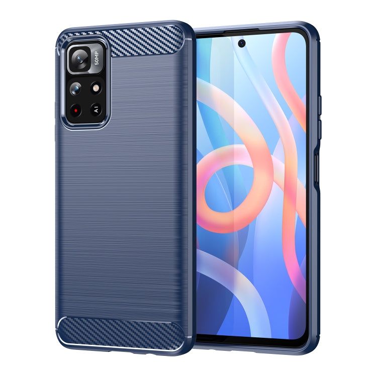 Brushed Texture Carbon Fiber TPU Phone Case, For Xiaomi Poco M3 Pro 5G, For Xiaomi Poco X3 GT, For Xiaomi Poco X4 NFC 5G, For Xiaomi Poco M4 Pro 5G, For Xiaomi Poco F4, For Xiaomi Poco X4 Pro 5G, For Xiaomi Poco M4 Pro, For Xiaomi Poco M4 5G           ...