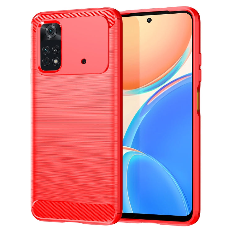 Brushed Texture Carbon Fiber TPU Phone Case, For Xiaomi Poco M3 Pro 5G, For Xiaomi Poco X3 GT, For Xiaomi Poco X4 NFC 5G, For Xiaomi Poco M4 Pro 5G, For Xiaomi Poco F4, For Xiaomi Poco X4 Pro 5G, For Xiaomi Poco M4 Pro, For Xiaomi Poco C40             ...