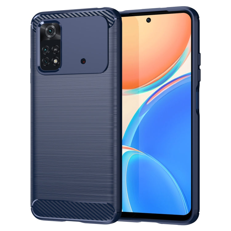 Brushed Texture Carbon Fiber TPU Phone Case, For Xiaomi Poco M3 Pro 5G, For Xiaomi Poco X3 GT, For Xiaomi Poco X4 NFC 5G, For Xiaomi Poco M4 Pro 5G, For Xiaomi Poco F4, For Xiaomi Poco X4 Pro 5G, For Xiaomi Poco M4 Pro, For Xiaomi Poco C40             ...