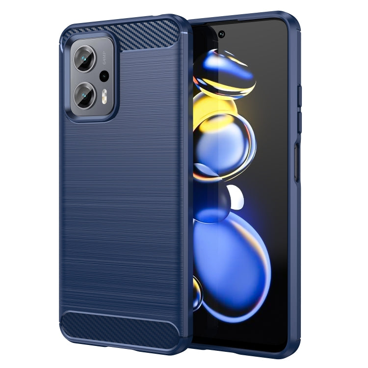 Brushed Texture Carbon Fiber TPU Phone Case, For Xiaomi Poco M3 Pro 5G, For Xiaomi Poco X3 GT, For Xiaomi Poco X4 NFC 5G, For Xiaomi Poco M4 Pro 5G, For Xiaomi Poco F4, For Xiaomi Poco X4 Pro 5G, For Xiaomi Poco M4 Pro, For Xiaomi Poco C40             ...