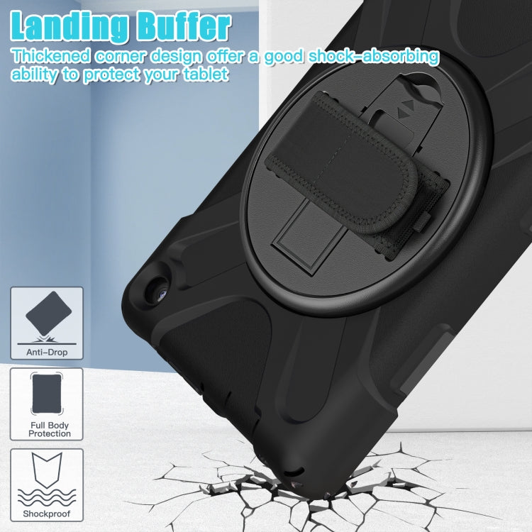 Hard PC Soft Silicone Full Body Tablet Case, For Amazon Kindle Fire 7 2022