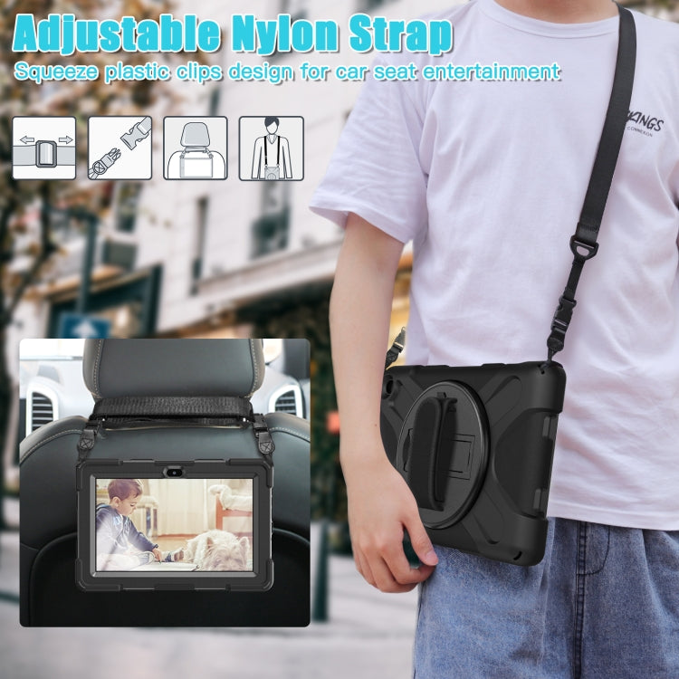Hard PC Soft Silicone Full Body Tablet Case, For Amazon Kindle Fire 7 2022