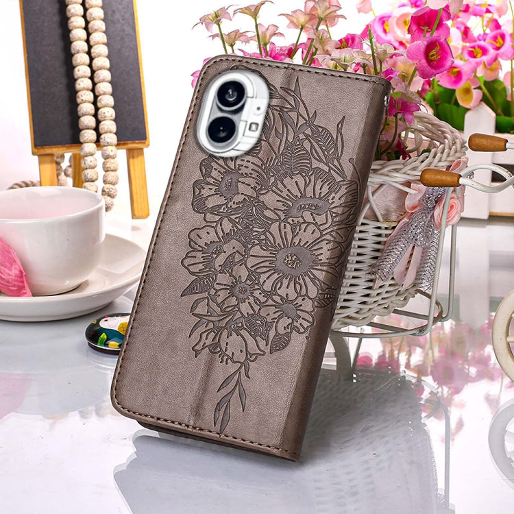 Embossed Butterfly Leather Phone Case, For Nothing Phone 1