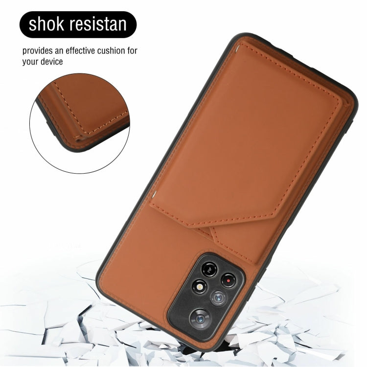 Skin Feel PU + TPU + PC Back Cover Shockproof Case, For Xiaomi Redmi Note 11 5G/Poco M4 Pro 5G, For Samsung Galaxy A13 4G
