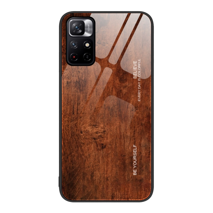 Wood Grain Glass Protective Case, For Xiaomi Redmi 10C, For Xiaomi Redmi K40S, For Xiaomi Redmi K50 Pro, For Xiaomi Redmi K50, For Xiaomi Redmi Note 10 Pro 4G, For Xiaomi Redmi Note 11 5G/Poco M4 Pro, For Xiaomi Redmi Note 11E                          ...