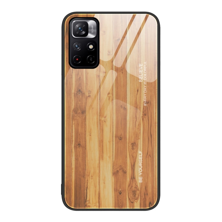 Wood Grain Glass Protective Case, For Xiaomi Redmi 10C, For Xiaomi Redmi K40S, For Xiaomi Redmi K50 Pro, For Xiaomi Redmi K50, For Xiaomi Redmi Note 10 Pro 4G, For Xiaomi Redmi Note 11 5G/Poco M4 Pro, For Xiaomi Redmi Note 11E                          ...