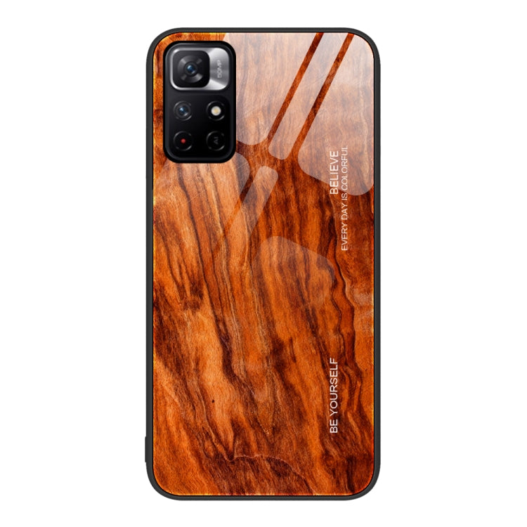 Wood Grain Glass Protective Case, For Xiaomi Redmi 10C, For Xiaomi Redmi K40S, For Xiaomi Redmi K50 Pro, For Xiaomi Redmi K50, For Xiaomi Redmi Note 10 Pro 4G, For Xiaomi Redmi Note 11 5G/Poco M4 Pro, For Xiaomi Redmi Note 11E                          ...