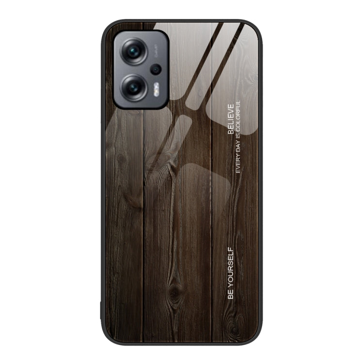 Wood Grain Glass Protective Case, For Xiaomi Redmi 10C, For Xiaomi Redmi K40S, For Xiaomi Redmi K50 Pro, For Xiaomi Redmi K50, For Xiaomi Redmi Note 10 Pro 4G, For Xiaomi Redmi Note 11 5G/Poco M4 Pro, For Xiaomi Redmi Note 11E                          ...