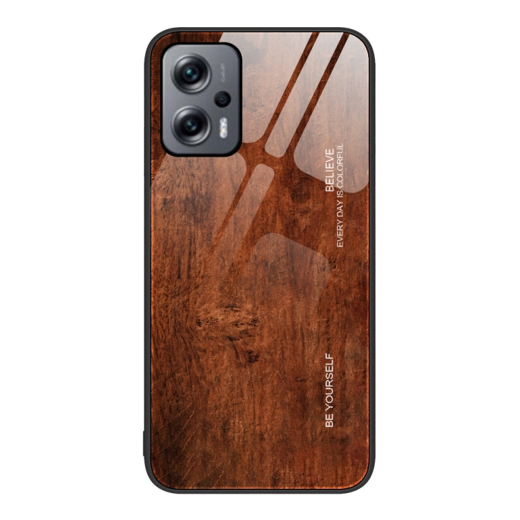 Wood Grain Glass Protective Case, For Xiaomi Redmi 10C, For Xiaomi Redmi K40S, For Xiaomi Redmi K50 Pro, For Xiaomi Redmi K50, For Xiaomi Redmi Note 10 Pro 4G, For Xiaomi Redmi Note 11 5G/Poco M4 Pro, For Xiaomi Redmi Note 11E                          ...