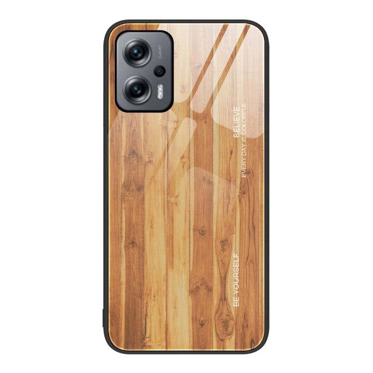 Wood Grain Glass Protective Case, For Xiaomi Redmi 10C, For Xiaomi Redmi K40S, For Xiaomi Redmi K50 Pro, For Xiaomi Redmi K50, For Xiaomi Redmi Note 10 Pro 4G, For Xiaomi Redmi Note 11 5G/Poco M4 Pro, For Xiaomi Redmi Note 11E                          ...