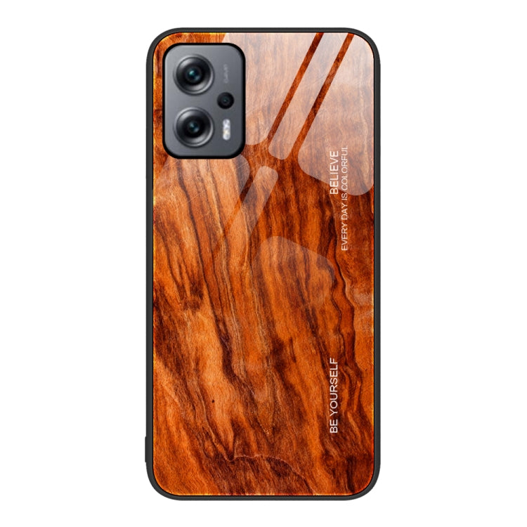 Wood Grain Glass Protective Case, For Xiaomi Redmi 10C, For Xiaomi Redmi K40S, For Xiaomi Redmi K50 Pro, For Xiaomi Redmi K50, For Xiaomi Redmi Note 10 Pro 4G, For Xiaomi Redmi Note 11 5G/Poco M4 Pro, For Xiaomi Redmi Note 11E                          ...
