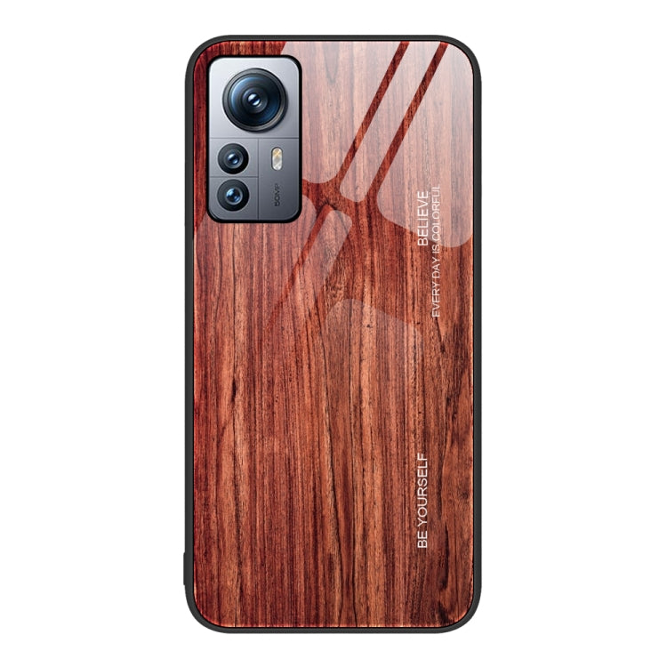Wood Grain Glass Protective Case, For Xiaomi Mi 11 Pro, For Xiaomi Poco X4 Pro 5G, For Xiaomi Poco M4 Pro 4G, For Xiaomi Mi 11 Ultra, For Xiaomi 12 Pro
