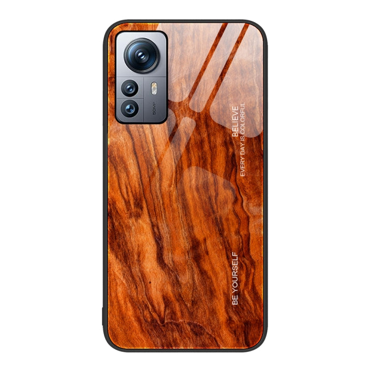 Wood Grain Glass Protective Case, For Xiaomi Mi 11 Pro, For Xiaomi Poco X4 Pro 5G, For Xiaomi Poco M4 Pro 4G, For Xiaomi Mi 11 Ultra, For Xiaomi 12 Pro