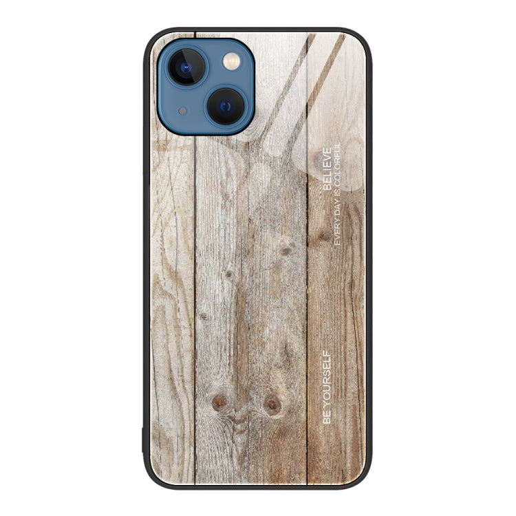 Wood Grain Glass Protective Case, For iPhone 7 Plus, For iPhone 11, For iPhone 14 Plus, For iPhone 14 Pro, For iPhone 14