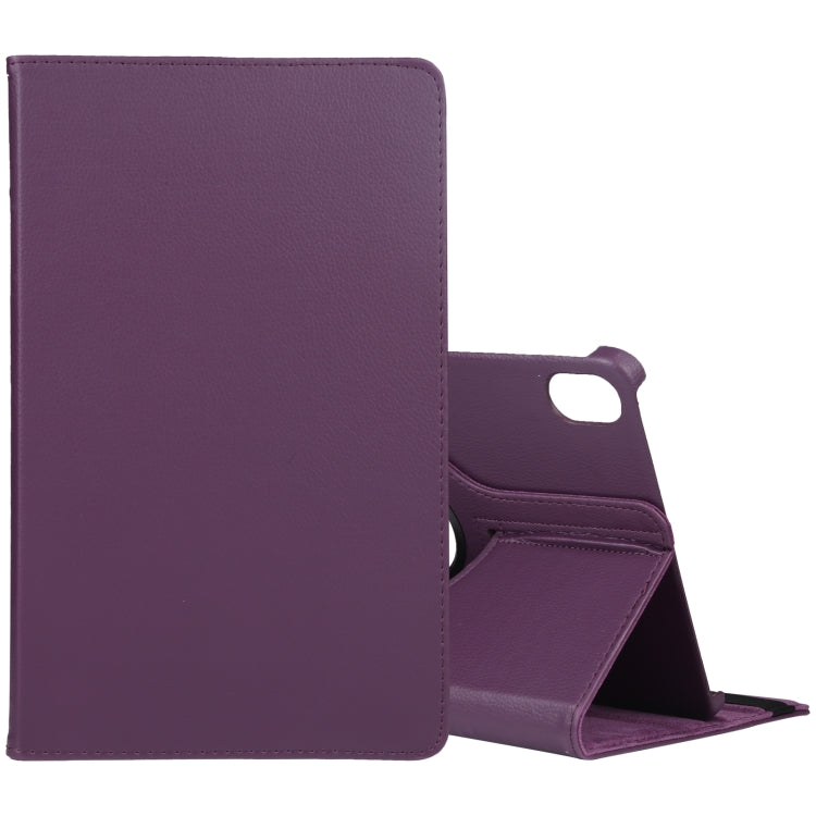 360 Degree Rotation Litchi Texture Flip Leather Tablet Case, For Honor Pad 8