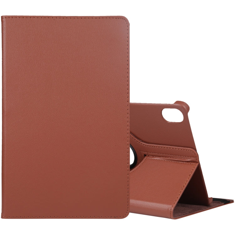 360 Degree Rotation Litchi Texture Flip Leather Tablet Case, For Honor Pad 8