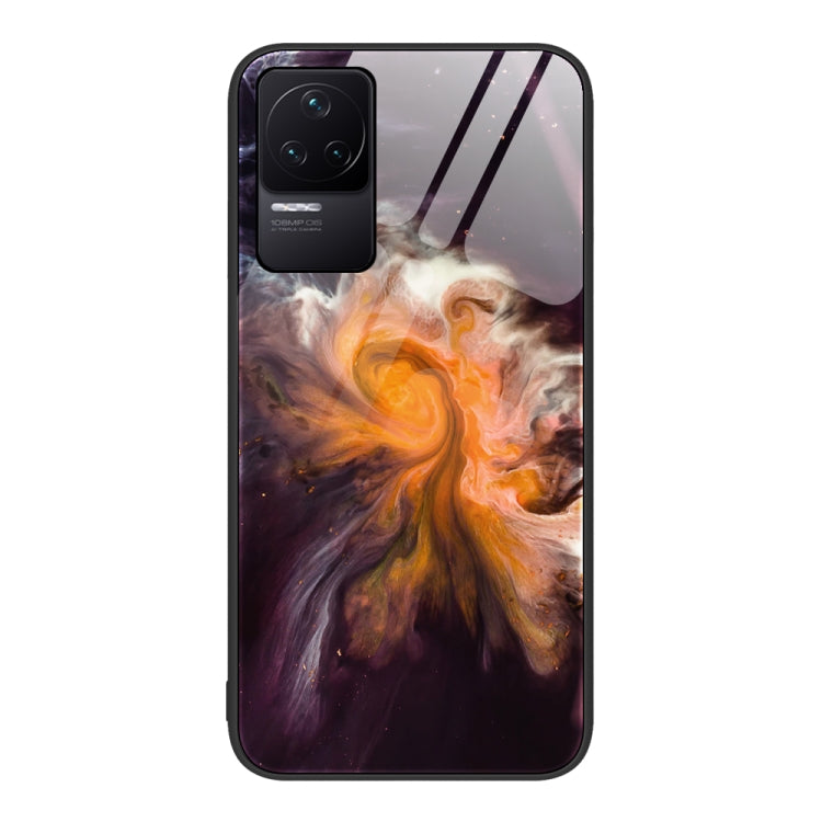 Marble Pattern Glass Protective Phone Case, For Xiaomi Redmi 10C, For Xiaomi Redmi Note 11T Pro, For Xiaomi Redmi K40s, For Xiaomi Redmi K50 Pro, For Xiaomi Redmi K50, For Xiaomi Redmi Note 10 Pro 4G Global