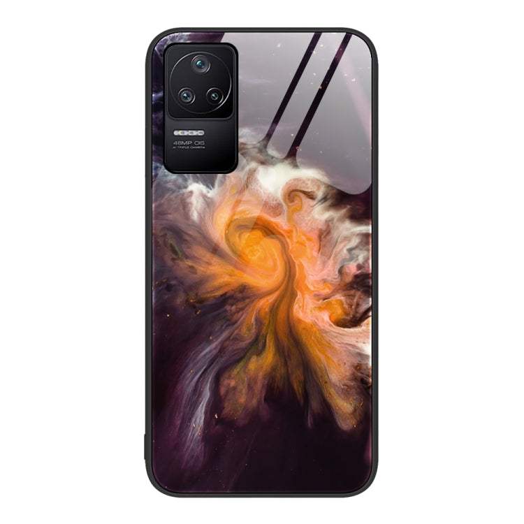 Marble Pattern Glass Protective Phone Case, For Xiaomi Redmi 10C, For Xiaomi Redmi Note 11T Pro, For Xiaomi Redmi K40s, For Xiaomi Redmi K50 Pro, For Xiaomi Redmi K50, For Xiaomi Redmi Note 10 Pro 4G Global