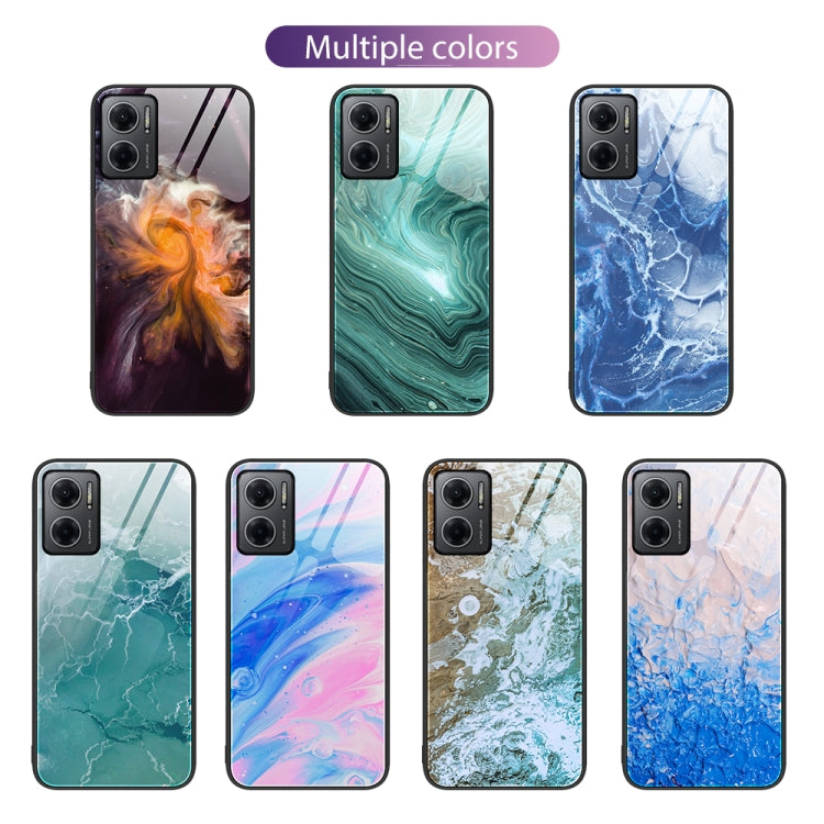 Marble Pattern Glass Protective Phone Case, For Xiaomi Redmi Note 11E, For Xiaomi Mi 11 Pro, For Xiaomi Mi 11 Ultra, For Xiaomi 12 Pro, For Xiaomi Poco M4 Pro 5G, For Xiaomi Poco M4 Pro