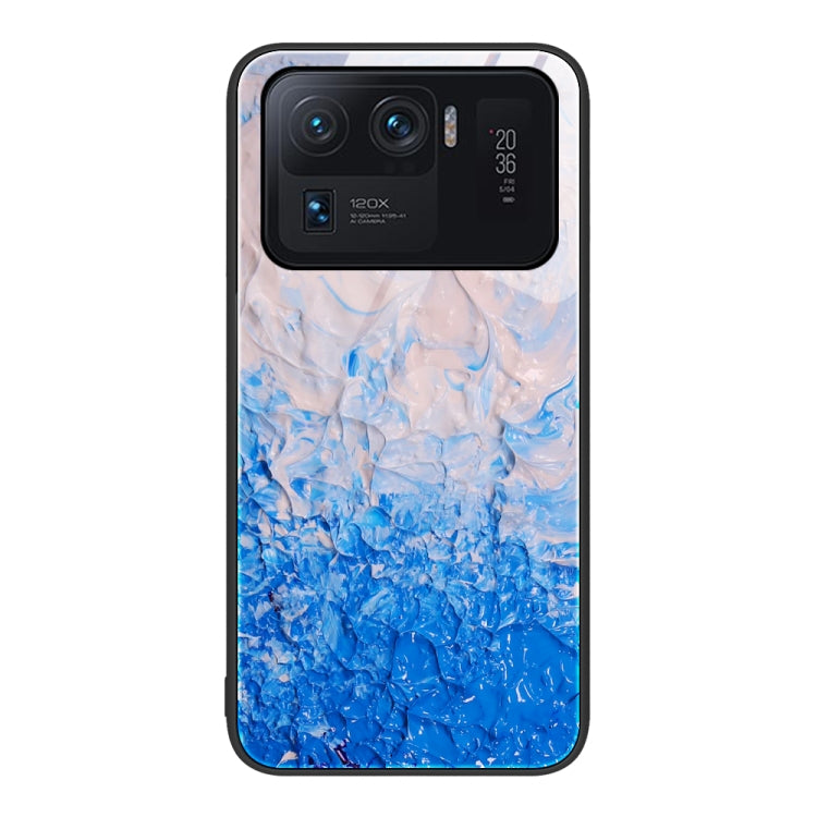 Marble Pattern Glass Protective Phone Case, For Xiaomi Redmi Note 11E, For Xiaomi Mi 11 Pro, For Xiaomi Mi 11 Ultra, For Xiaomi 12 Pro, For Xiaomi Poco M4 Pro 5G, For Xiaomi Poco M4 Pro