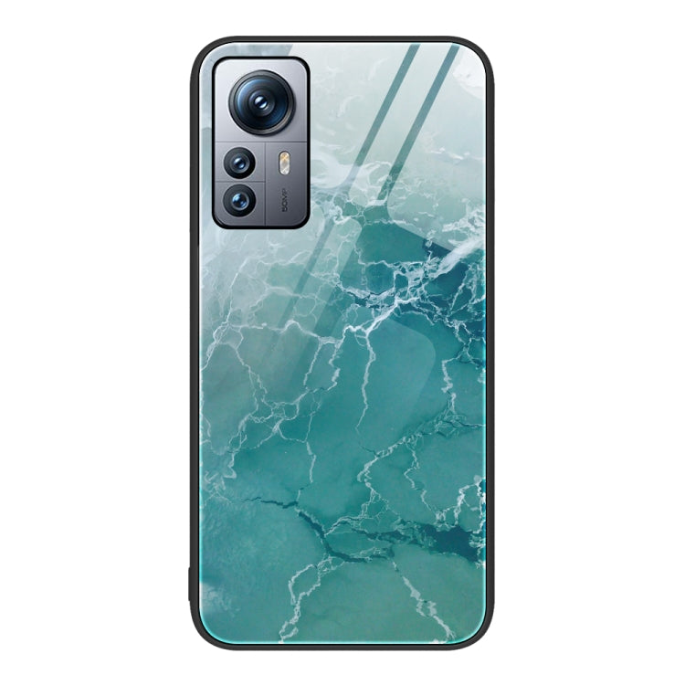 Marble Pattern Glass Protective Phone Case, For Xiaomi Redmi Note 11E, For Xiaomi Mi 11 Pro, For Xiaomi Mi 11 Ultra, For Xiaomi 12 Pro, For Xiaomi Poco M4 Pro 5G, For Xiaomi Poco M4 Pro