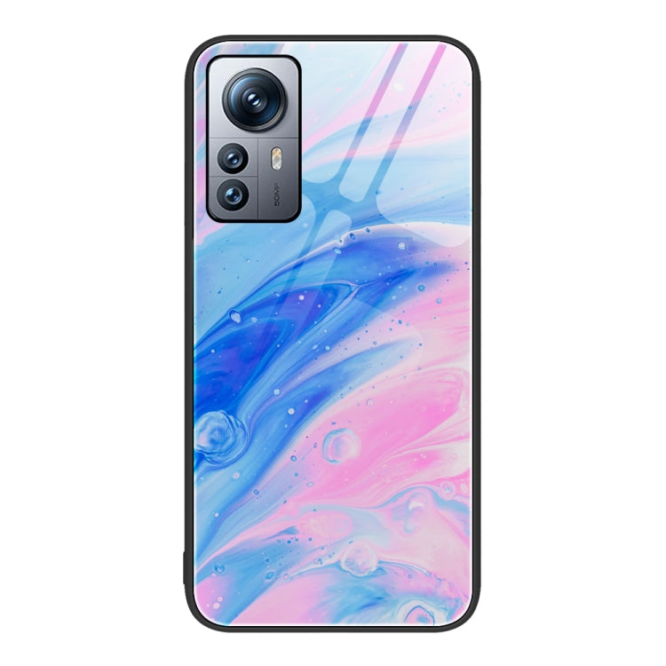 Marble Pattern Glass Protective Phone Case, For Xiaomi Redmi Note 11E, For Xiaomi Mi 11 Pro, For Xiaomi Mi 11 Ultra, For Xiaomi 12 Pro, For Xiaomi Poco M4 Pro 5G, For Xiaomi Poco M4 Pro