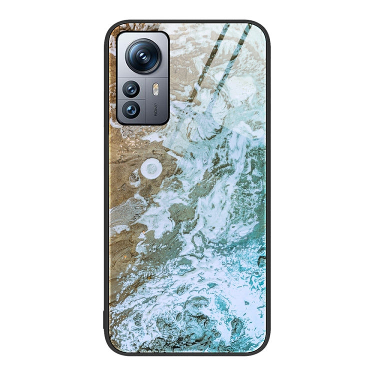 Marble Pattern Glass Protective Phone Case, For Xiaomi Redmi Note 11E, For Xiaomi Mi 11 Pro, For Xiaomi Mi 11 Ultra, For Xiaomi 12 Pro, For Xiaomi Poco M4 Pro 5G, For Xiaomi Poco M4 Pro
