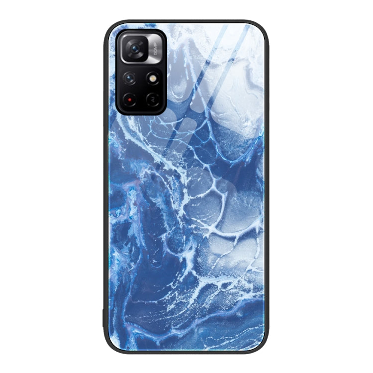 Marble Pattern Glass Protective Phone Case, For Xiaomi Redmi Note 11E, For Xiaomi Mi 11 Pro, For Xiaomi Mi 11 Ultra, For Xiaomi 12 Pro, For Xiaomi Poco M4 Pro 5G, For Xiaomi Poco M4 Pro