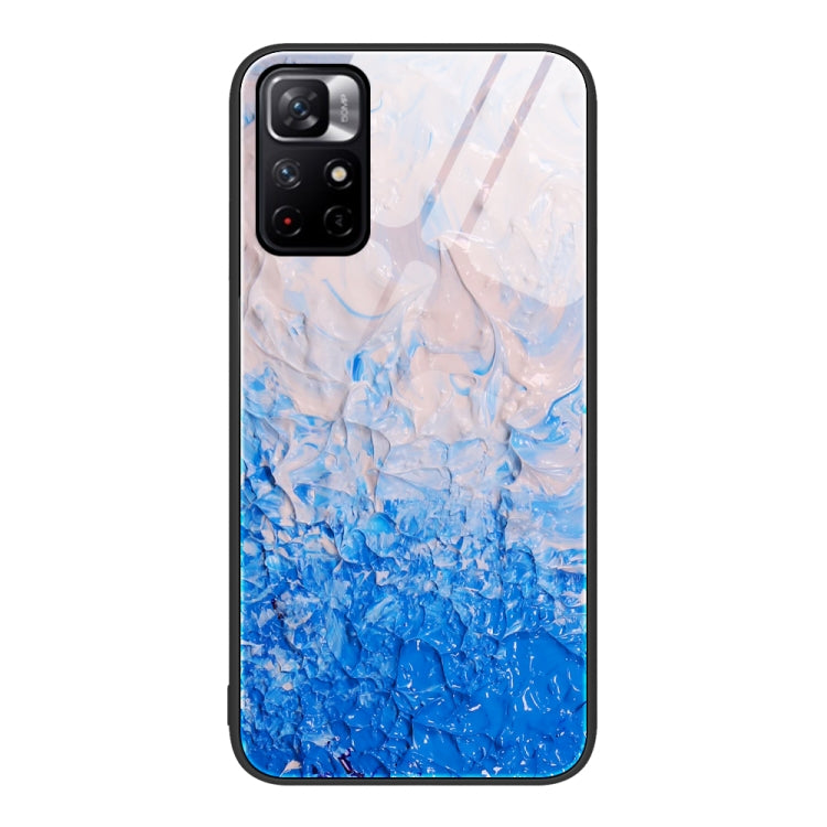 Marble Pattern Glass Protective Phone Case, For Xiaomi Redmi Note 11E, For Xiaomi Mi 11 Pro, For Xiaomi Mi 11 Ultra, For Xiaomi 12 Pro, For Xiaomi Poco M4 Pro 5G, For Xiaomi Poco M4 Pro