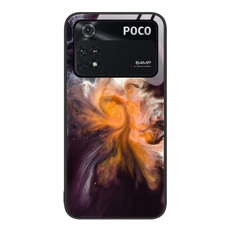 Marble Pattern Glass Protective Phone Case, For Xiaomi Redmi Note 11E, For Xiaomi Mi 11 Pro, For Xiaomi Mi 11 Ultra, For Xiaomi 12 Pro, For Xiaomi Poco M4 Pro 5G, For Xiaomi Poco M4 Pro