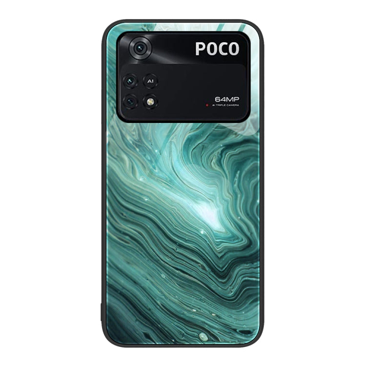 Marble Pattern Glass Protective Phone Case, For Xiaomi Redmi Note 11E, For Xiaomi Mi 11 Pro, For Xiaomi Mi 11 Ultra, For Xiaomi 12 Pro, For Xiaomi Poco M4 Pro 5G, For Xiaomi Poco M4 Pro