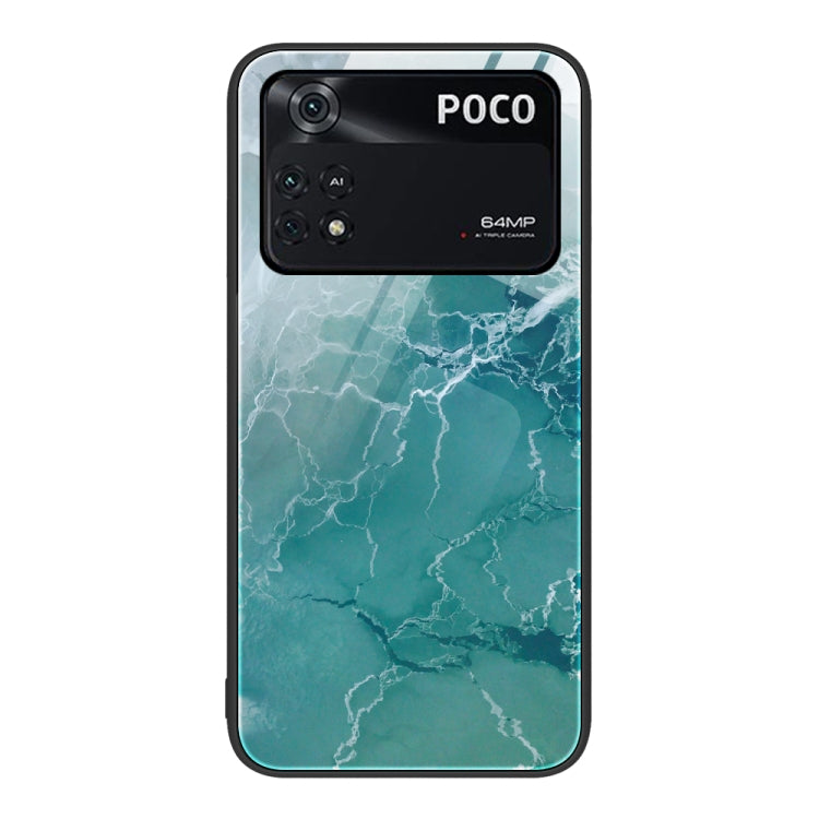 Marble Pattern Glass Protective Phone Case, For Xiaomi Redmi Note 11E, For Xiaomi Mi 11 Pro, For Xiaomi Mi 11 Ultra, For Xiaomi 12 Pro, For Xiaomi Poco M4 Pro 5G, For Xiaomi Poco M4 Pro