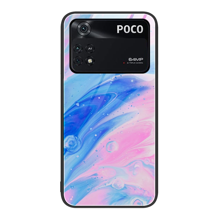 Marble Pattern Glass Protective Phone Case, For Xiaomi Redmi Note 11E, For Xiaomi Mi 11 Pro, For Xiaomi Mi 11 Ultra, For Xiaomi 12 Pro, For Xiaomi Poco M4 Pro 5G, For Xiaomi Poco M4 Pro