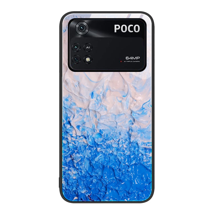 Marble Pattern Glass Protective Phone Case, For Xiaomi Redmi Note 11E, For Xiaomi Mi 11 Pro, For Xiaomi Mi 11 Ultra, For Xiaomi 12 Pro, For Xiaomi Poco M4 Pro 5G, For Xiaomi Poco M4 Pro