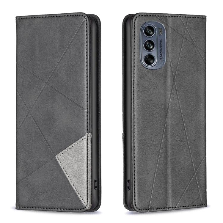 Prismatic Invisible Magnetic Leather Phone Case, For Motorola Moto G42 4G, For Motorola Moto G62, For Nothing Phone 1, For OPPO A57 4G, For Realme C30