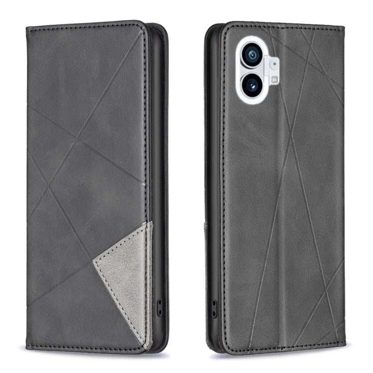 Prismatic Invisible Magnetic Leather Phone Case, For Motorola Moto G42 4G, For Motorola Moto G62, For Nothing Phone 1, For OPPO A57 4G, For Realme C30