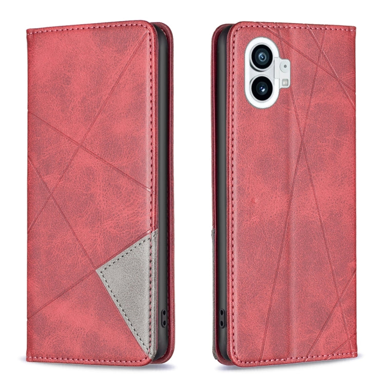 Prismatic Invisible Magnetic Leather Phone Case, For Motorola Moto G42 4G, For Motorola Moto G62, For Nothing Phone 1, For OPPO A57 4G, For Realme C30
