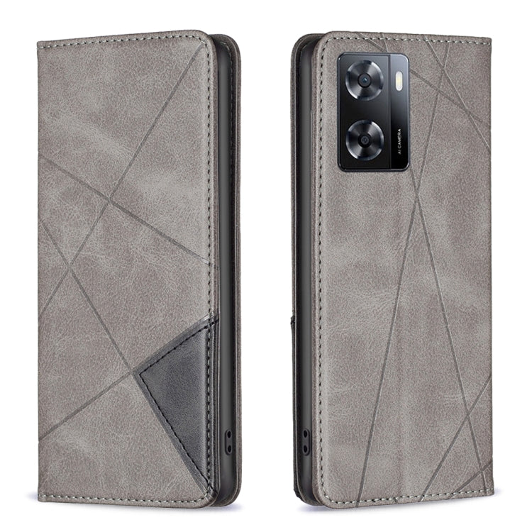 Prismatic Invisible Magnetic Leather Phone Case, For Motorola Moto G42 4G, For Motorola Moto G62, For Nothing Phone 1, For OPPO A57 4G, For Realme C30