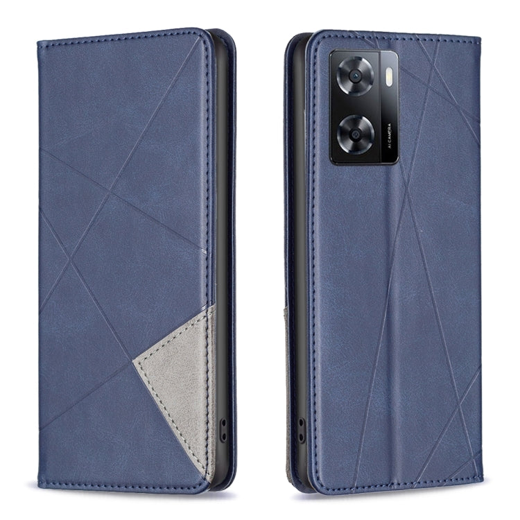 Prismatic Invisible Magnetic Leather Phone Case, For Motorola Moto G42 4G, For Motorola Moto G62, For Nothing Phone 1, For OPPO A57 4G, For Realme C30